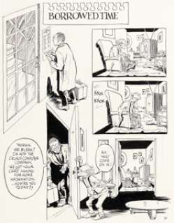 Eisner, Will | Will Eisner City People Notebook Complete 4-Page Story Original Art with Complete 4-Page Story Preliminary Origina... (Total: 8 Original Art) | Heritage