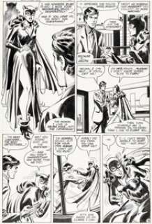Irv Novick and Bob Smith - Batman #323 Story Page 5 Catwoman Original Art (DC, 1980)....