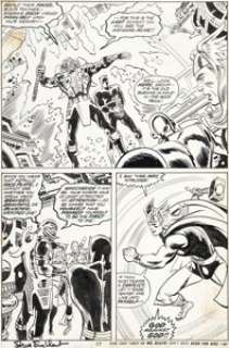 Don Heck and Frank Bolle - Avengers #112 Story Page 12 Original Art (Marvel, 1973)....