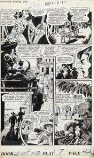 Lily Renée - Fight Comics #50 Story Page 4 Original Art (Fiction House, 1947).