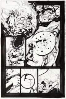 Backlash - Juvaun Kirby (JJ Kirby), Richard Friend, Saleem Crawford and Homage Studios #22 Story Page 15 and DV8 #12 Story Page 21 Original Art Group of 2 (Image, 1996 and 1997). (Total: 2 Original Art)