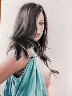 Paul Abert | Paul Abert - Nude Art - Erotik - Original drawing (Acryl, Pastell, Kohle, Airbrush) - Pin up Art - Size: 21 x 29,6 cm. signed -unique - Exemplaire unique | Catawiki