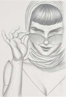 Jenny Frison - The Department of Truth #1 Variant Cover Original Art (Image, 2020). (Total: 2 Original Art)