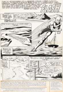Irv Novick and Frank McLaughlin - Flash #270 Complete 17-Page Story Original Art (DC, 1979). (Total: 17 Items)