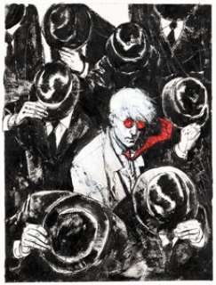 Alex Maleev - Daredevil #68 Cover Original Art (Marvel, 2005).