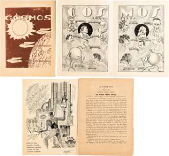 Clay Ferguson Jr. Cosmos Chapter Illustrations Original Art Serial Supplements and Group of 21 (Science Fiction Digest Co., 1933-1935). (Total: 21 Items) | Heritage