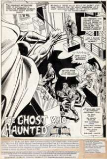 Irv Novick and Dick Giordano Batman #310 Complete 17-Page Story "The Ghost Who Haunted Batman" Original Art (DC, 1979). (Total: 17 Original Art)