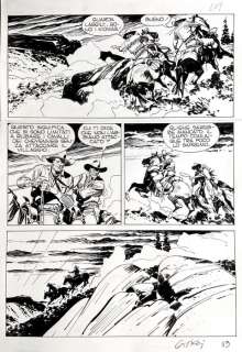 Ticci, Giovanni | Ticci, Giovanni - tavola originale Tex n. 522 | Catawiki