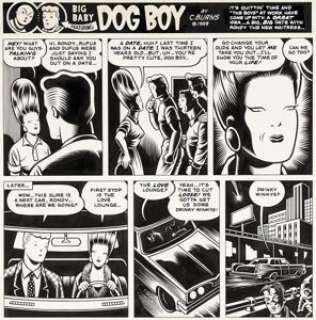 Charles Burns Big Baby Story Page Original Art (1989). | Heritage