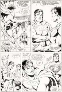 John Byrne and Karl Kesel Superman #9 Story Page 5 Original Art (DC, 1987).