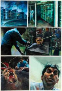 Miran Kim - Hellraiser Complete 15-Page Story "To Mock Your Own Grinning" Original Art (1991). (Total: 15 Original Art)