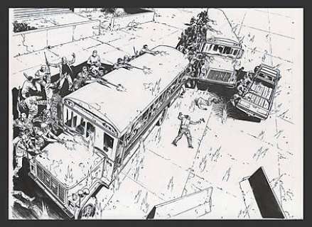 WALKING DEAD Issue #116 Double Page Splash | ComicConnect