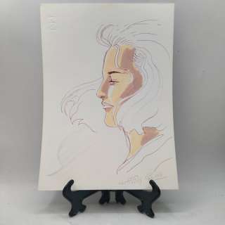 Olivares, Giancarlo | Olivares, Giancarlo Original Sketch | Catawiki