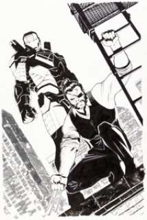 Jorge Molina 100th Anniversary Special: X-Men #1 Variant Cover Original Art (Marvel, 2014).