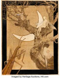 Pan’s Labyrinth: The Labyrinth of the Faun (Katherine Tegen Books, 2019), Original Fairy Concept Artwork by Allen Williams. | Heritage