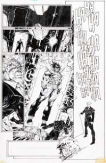 Stephen Platt and Marlo Alquiza Prophet #10 Story Page 22 Original Art (Image, 1995).