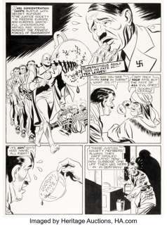 Howard Sherman All-Star Comics #14 Doctor Fate Story Page 1 Original Art (DC, 1943). | Heritage