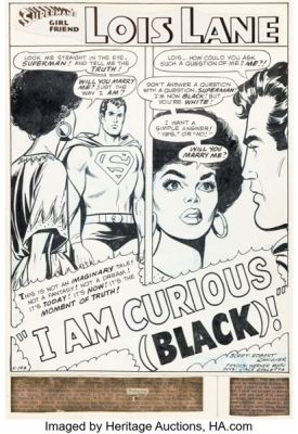 Werner Roth and Vince Colletta Superman’s Girl Friend, Lois Lane #106 Story Page 1 Original Art (DC, 1970). | Heritage