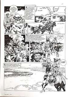 Calegari, Renzo | Calegari, Renzo - Tavola originale "De Soto" | Catawiki