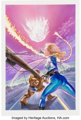 Alex Ross Fantastic Four #18 Cover Original Art (Marvel, 2024). (Total: 2 Original Art) | Heritage