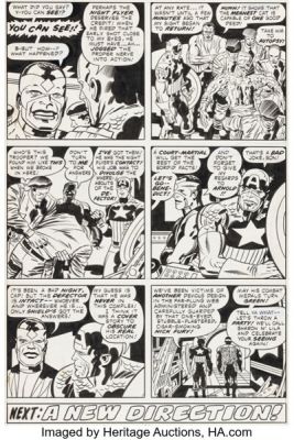 Dick Ayers Tales to Astonish #52 Black Knight (Nathan Garrett) First Appearance Issue Story Page 1 Original Art (Marvel, 1964).
