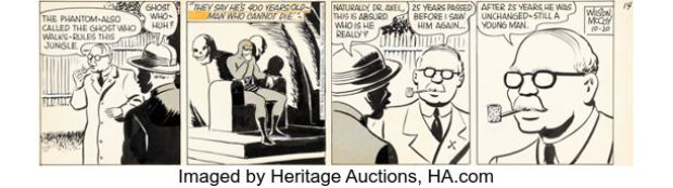 Wilson McCoy The Phantom Daily Comic Strip Original Art dated 10-20-59 (King Features Syndicate, 1959). | Heritage