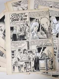 Mathelot, Christian | Mathelot, Christian - 42x Originele pagina - Suzy du Grand Nord - (1971) | Catawiki