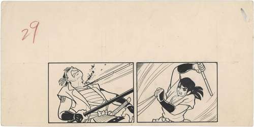 Mitsuteru Yokoyama Hand-Drawn Manuscript "Futoden " | Mandarake (Big Web)