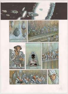 Serge Pellé - planche originale 6 - Justice - Orbital