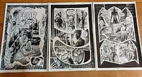 The Batman of Arkham - Original Artwork Pages by Alcatena - From page #28 to #39 Complete story | Catawiki