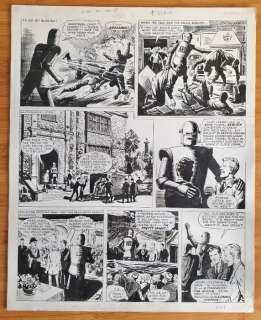 Kearon, Edward | Kearon, Edward - Planche originale - Archie le robot - Trouble Shooter - (1967) | Catawiki