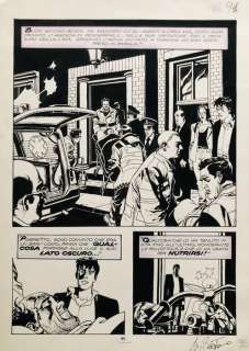 Casertano, Giampiero - 1 Original page - Dylan Dog - Morte a domicilio - 1999 | Catawiki