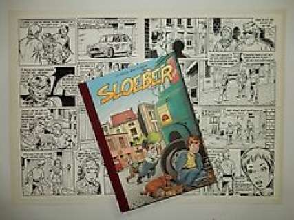 Jeff Broeckx - Sloeber 5 - De brief - Luxe album met 2 originele pagina‘s - Cartonné - EO - (2007)