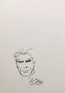 Castellini, Claudio - 1 Original drawing - Nathan Never - 1992 | Catawiki