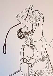 Max Capogna - 1 Original drawing - AlulA BeBop - 2018