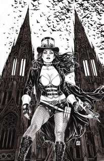 Mike Krome - "Van Helsing: Vampire Hunter #1" Cover Art
