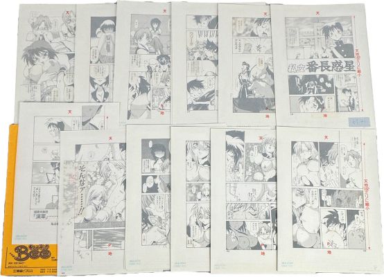 B-MARY Hand-Drawn Manuscript "Shiritsu Bancho Wakusei" (16 pages) | Mandarake (Big Web)