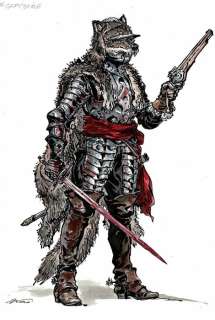 Kas - 1 Original colour drawing - Les Sans-Visages - Capitaine | Catawiki