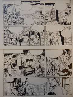 Scholz, Claus - 1 Original page - De Rode Ridder - Kinderrovers - 2015 | Catawiki