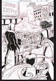 WALKING DEAD Splash Page | ComicConnect