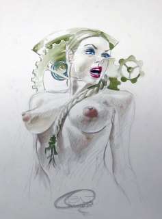 Evangelisti, Patrizio - 1 portefeuille - Love Machine - con disegno originale | Catawiki