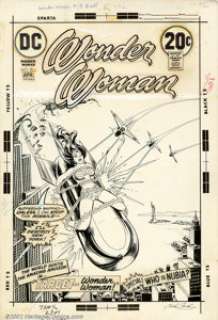 Nick Cardy - Original Cover Art for Wonder Woman #205 (DC, 1972). BOMBastic! Wonder Woman in all her glory! This - | Heritage