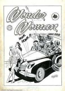 Harry G. Peter - Original Cover Art for Unpublished Wonder Woman (DC, 1949). Artist H.G. Peter illustrated the - | Heritage