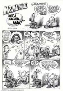 Robert Crumb - Original Art Complete Story (1989). Offered here is a rare bird indeed. This is a complete, ten page - | Heritage