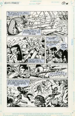 Esteban Maroto | The Atlantis Chronicles n.6 p.30 (DC) | Pop Art Collector