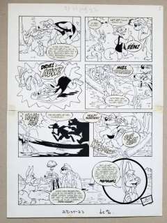 Ed van Schuijlenburg, Jules Coenen, Piet Zeeman Original page - Broer Konijn - Visfeest - H 77br03 - 1977 | Catawiki