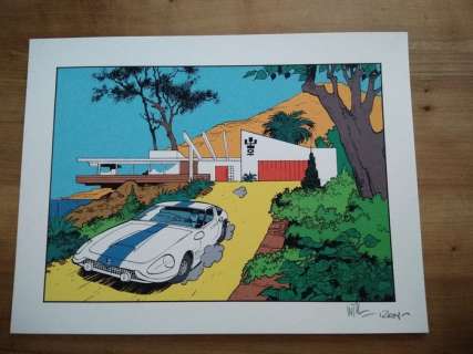 Will / Rosy - 1 Silkscreen - Tif et Tondu - Mr Choc - 1998 | Catawiki