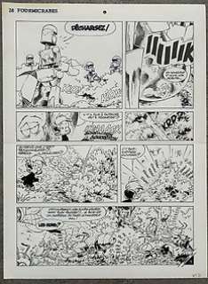 Seron, Pierre - 1 Original page - Les Petits Hommes T33 - Les Fourmicrabes - 2001 | Catawiki