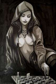 Candita, Giuseppe - The game of Death. - 1 Illustration originale - 2024 | Catawiki