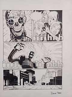 Toffolo, Davide - 1 Original drawing - Intrepido - 1992